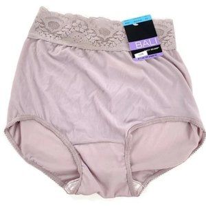 Bali Lacy Skamp Brief Panty-Small